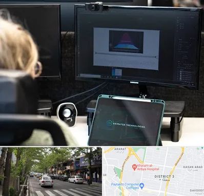 آموزشگاه موشن گرافیک در ظفر 