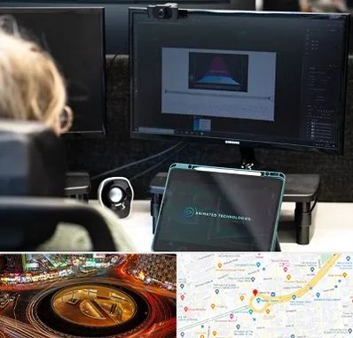 آموزشگاه موشن گرافیک در میدان ولیعصر