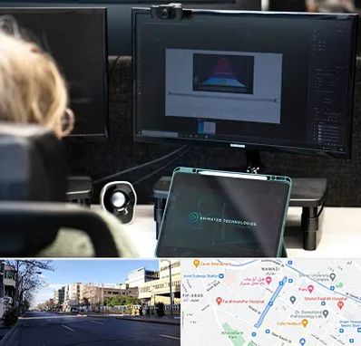 آموزشگاه موشن گرافیک در خیابان ملاصدرا شیراز