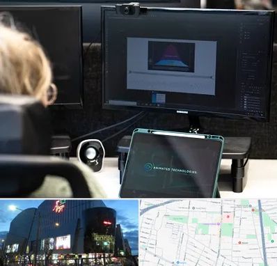 آموزشگاه موشن گرافیک در بلوار اباذر