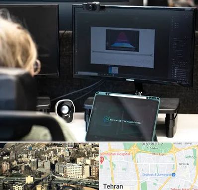 آموزشگاه موشن گرافیک در مرزداران 