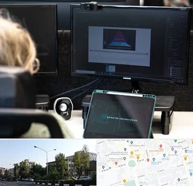 آموزشگاه موشن گرافیک در میدان کاج