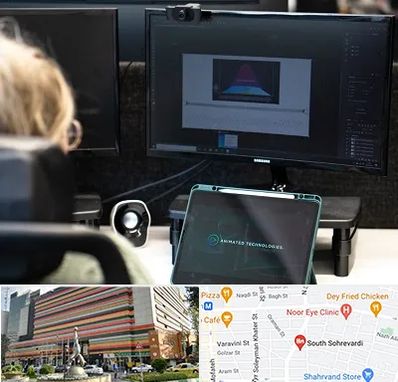 آموزشگاه موشن گرافیک در سهروردی