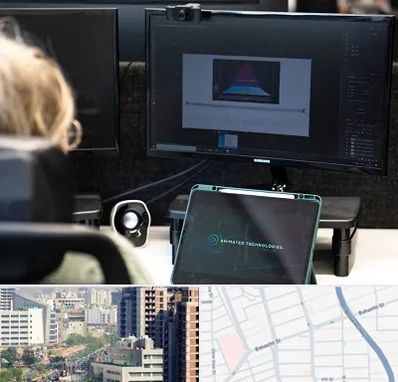 آموزشگاه موشن گرافیک در خیابان بهشتی