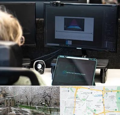 آموزشگاه موشن گرافیک در باغ فیض