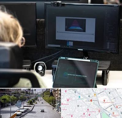 آموزشگاه موشن گرافیک در خیابان زند شیراز