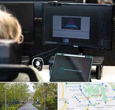 آموزشگاه موشن گرافیک در قدوسی غربی شیراز