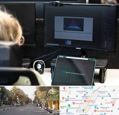 آموزشگاه موشن گرافیک در شریعتی