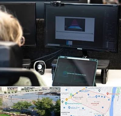 آموزشگاه موشن گرافیک در گلستان اهواز