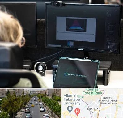 آموزشگاه موشن گرافیک در شهران 