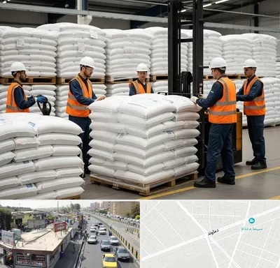 فروش سولفات آلومینیوم در خیابان دماوند