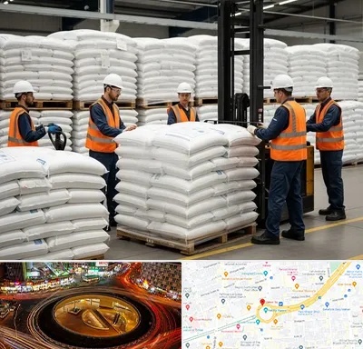 فروش سولفات آلومینیوم در میدان ولیعصر
