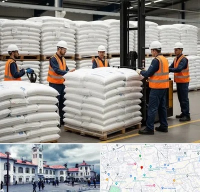 فروش سولفات آلومینیوم در میدان شهرداری رشت