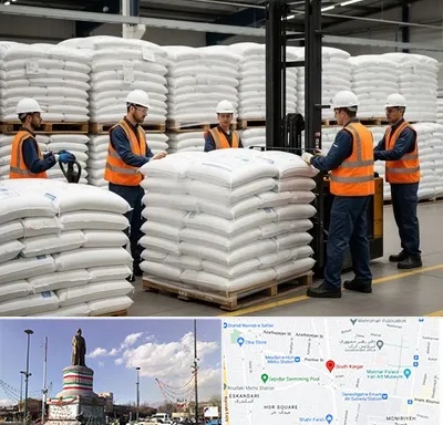 فروش سولفات آلومینیوم در کارگر جنوبی