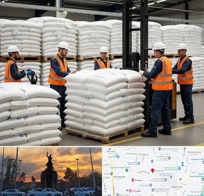 فروش سولفات آلومینیوم در میدان حر