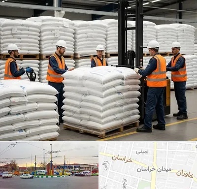 فروش سولفات آلومینیوم در میدان خراسان