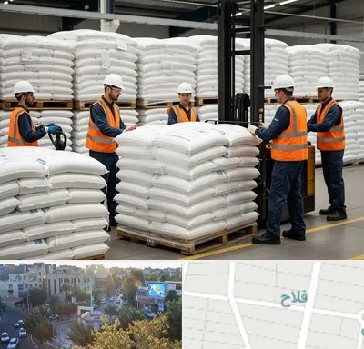فروش سولفات آلومینیوم در فلاح