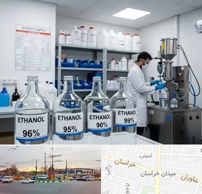 فروش اتانول در میدان خراسان