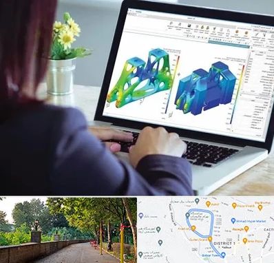 آموزشگاه تری دی مکس در فلکه گاز رشت