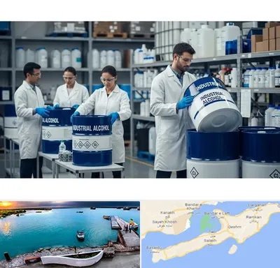 فروش الکل صنعتی در قشم