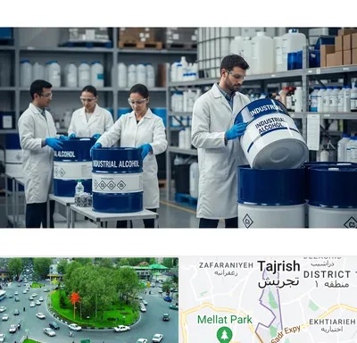 فروش الکل صنعتی در تجریش