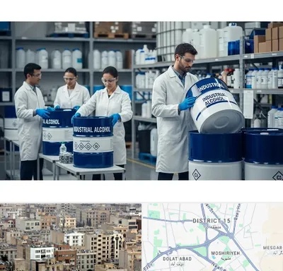 فروش الکل صنعتی در جنوب شرق تهران