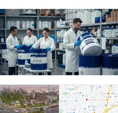 فروش الکل صنعتی در آیت الله کاشانی