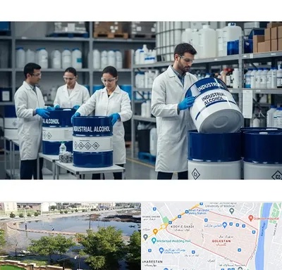 فروش الکل صنعتی در گلستان اهواز