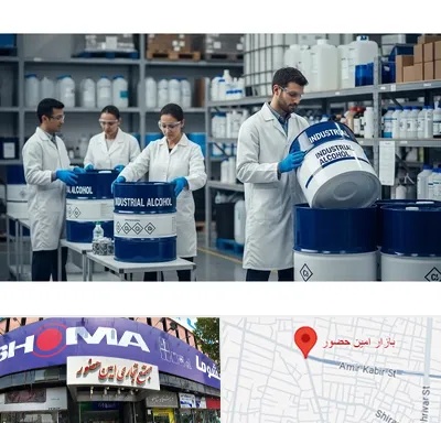 فروش الکل صنعتی در امین حضور