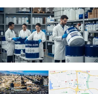 فروش الکل صنعتی در شهرک راه آهن