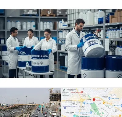 فروش الکل صنعتی در بلوار توس مشهد