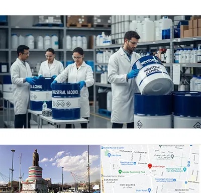 فروش الکل صنعتی در کارگر جنوبی