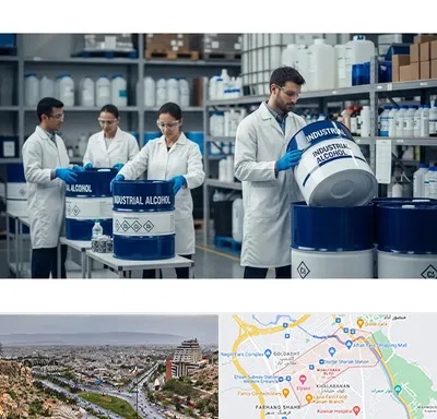 فروش الکل صنعتی در معالی آباد شیراز