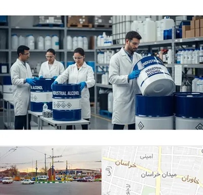 فروش الکل صنعتی در میدان خراسان
