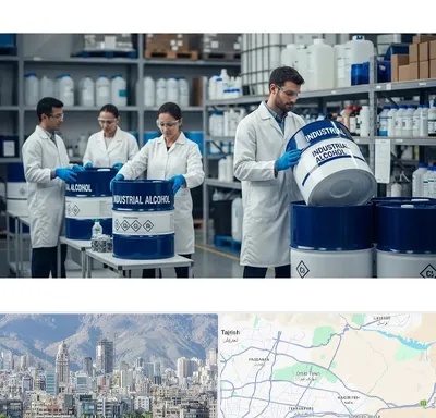 فروش الکل صنعتی در شمال شرق تهران