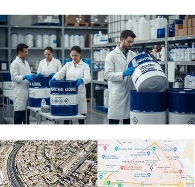 فروش الکل صنعتی در شهرک غرب مشهد