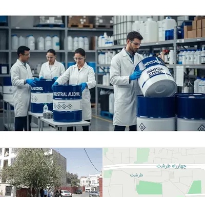 فروش الکل صنعتی در طرشت