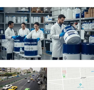 فروش الکل صنعتی در خیابان دامپزشکی
