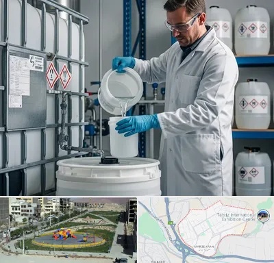 فروش اسید کلریدریک در مرزداران تبریز