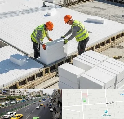 فروش فوم سقفی در خیابان دامپزشکی