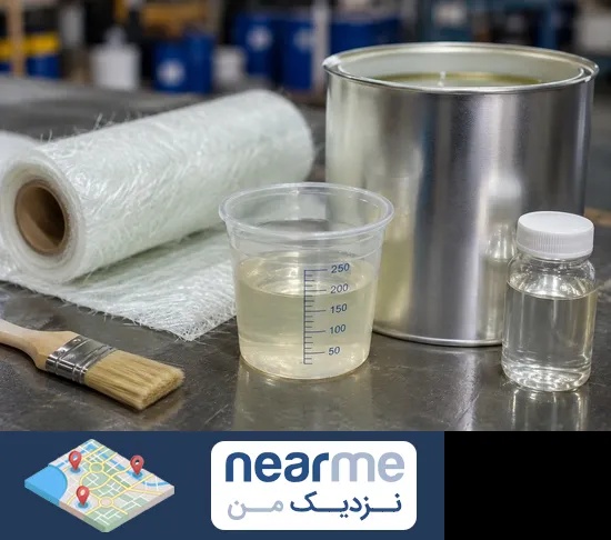 فروش رزین پلی استر در نزدیک من