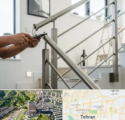فروش نرده استیل در شمال تهران