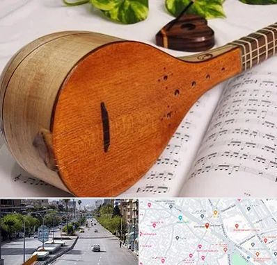 آموزشگاه سه تار در خیابان زند شیراز