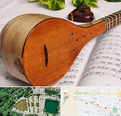 آموزشگاه سه تار در وکیل آباد مشهد