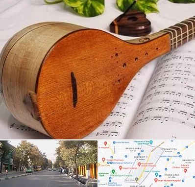 آموزشگاه سه تار در شریعتی