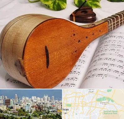 آموزشگاه سه تار در شرق تهران