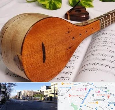 آموزشگاه سه تار در خیابان ملاصدرا شیراز