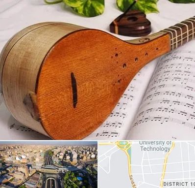 آموزشگاه سه تار در استاد معین