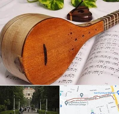 آموزشگاه سه تار در بلوار معلم رشت