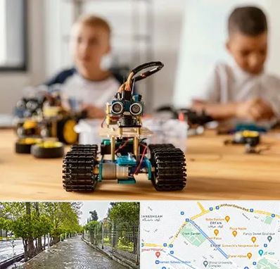 آموزشگاه رباتیک در خیابان ارم شیراز